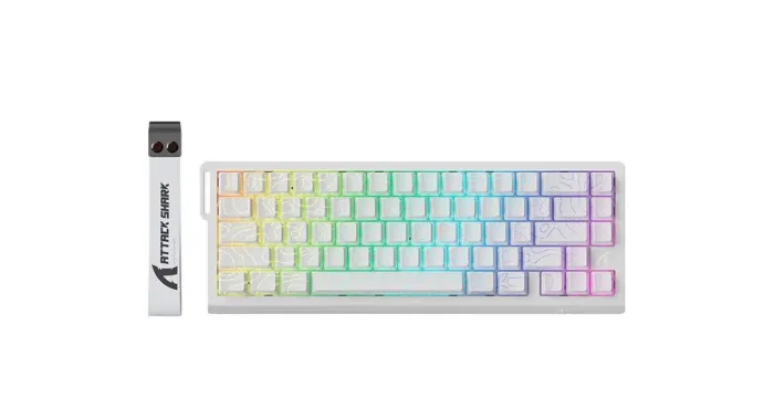 Teclado attack shark x68 HE