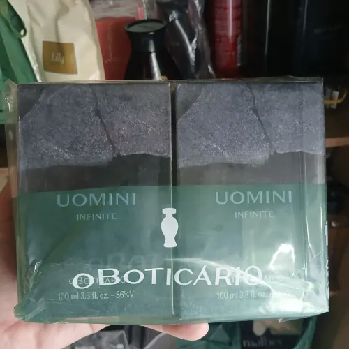 Combo Uomini Infinite Desodorante Colônia 100ml (2 itens) - Guistor Cosméticos