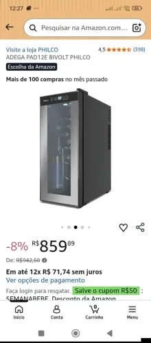 Adega climatizada