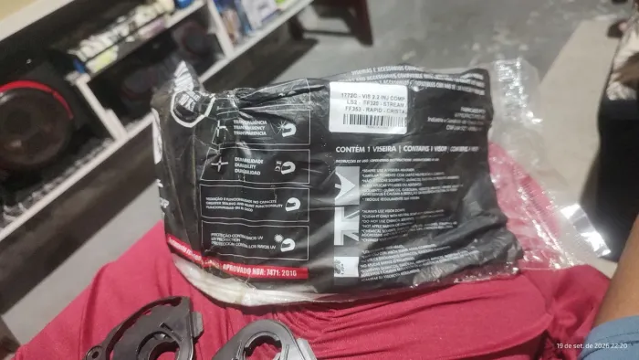 Viseira de Capacete