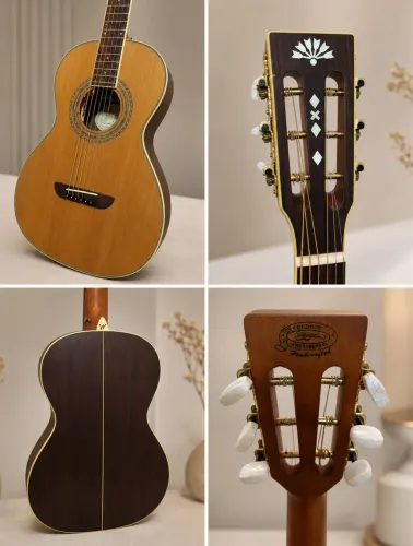 Violão Acústico Washburn Harvest Parlor Natural