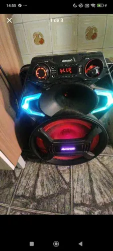 Caixa de som Amvox de 850W