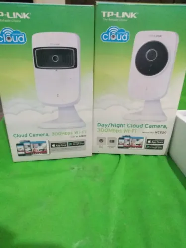 Câmera Tp Link ( 02 Pçs) Branco (Usado)