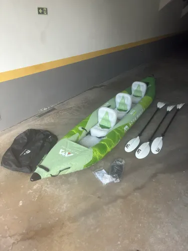 Caiaque aguamarina novo 3 lugares