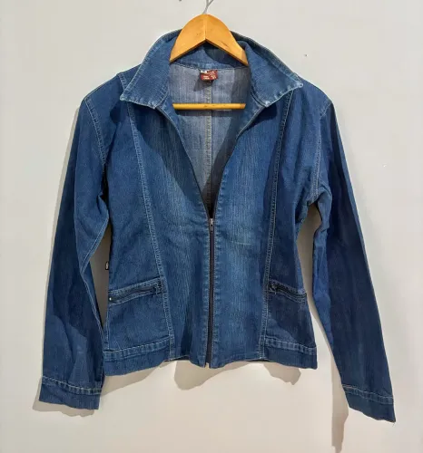 Casaco Jeans Feminino Bivik Jeans Tamanho 40