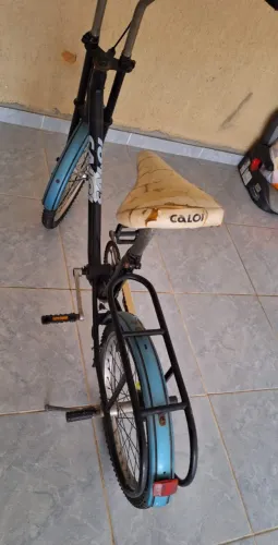Bicicleta Berlineta Caloi, para os amantes de relíquias.