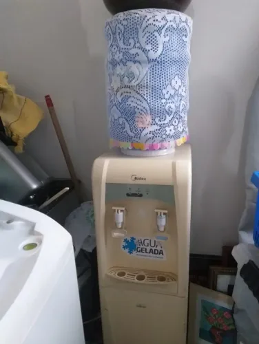 Bebedouro de Água Natural e Gelada Bivolt Branco Midea