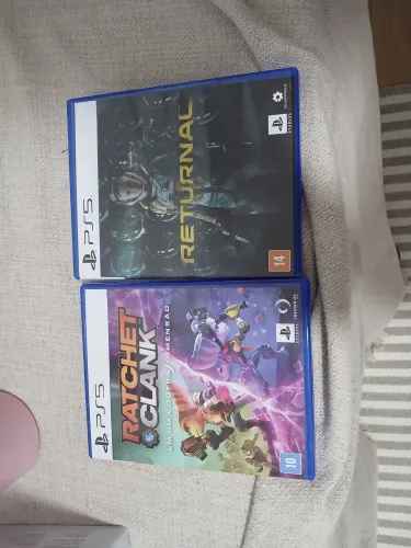 Street fighter 6 Ps5, ratchet and clank ps5 e retornar ps5