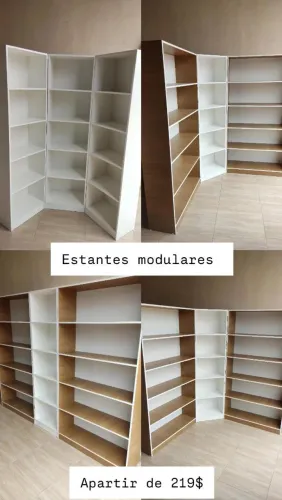 Estantes modulares 