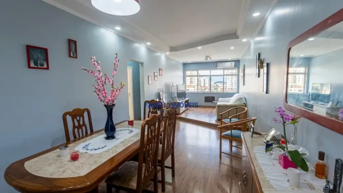 Apartamento à venda 3 quartos 1 Suíte Garagem Pompéia Santos/SP