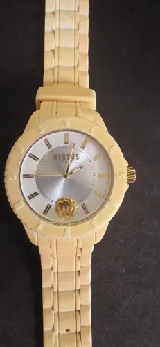 Relógio Versace Bege