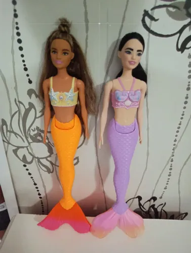 Lote Barbie sereia