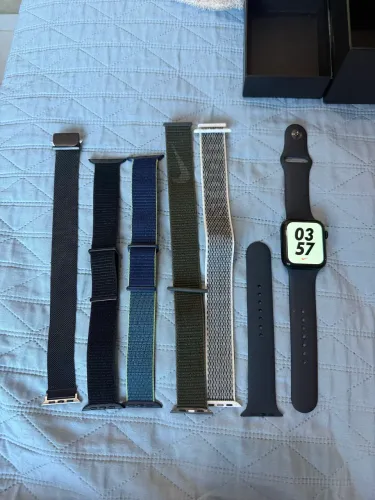 Apple Watch SE 44mm (2ª geração)+pulseiras extra