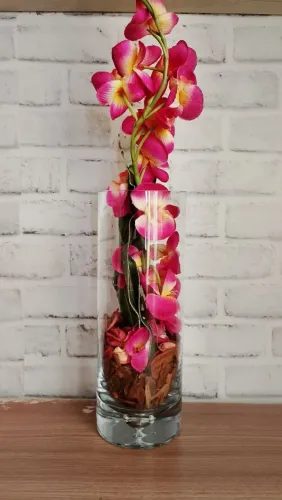 Jarro de vidro para decoração 
