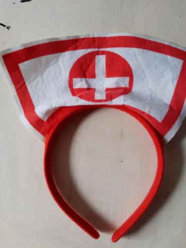 Tiara de Enfermeira para Carnaval