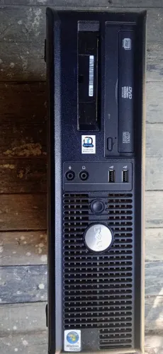 Retirada de peças PC torre Dell com HD, leitor de DVD, Placa mãe, Placa áudio