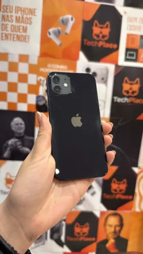 iPhone 12 128GB Preto Seminovo 87% - Retire em loja física na Savassi