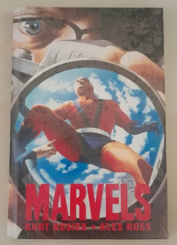 HQ Marvels Kurt Busiek Alex Ross Capa Dura Novo Lacrado