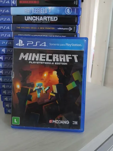 MINECRAFT PS4 EDITION NOVO EM EXCELENTE ESTADO