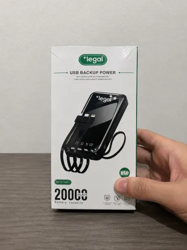 Power Bank 20.000mAh Carregador portátil Turbo