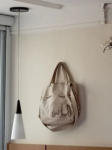 Bolsa da avida de couro