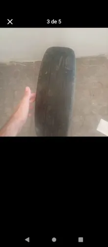 Estepe peneu pneu aro roda 13 carro 4 furos 