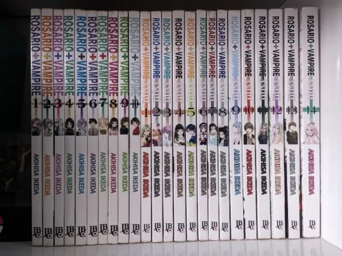 Rosario + Vampire I e II coleção completa