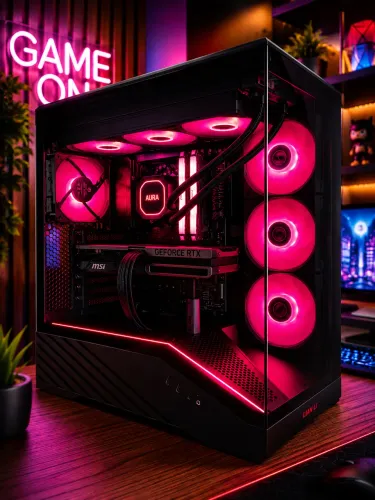 PC Gamer High-End Ryzen 9 7900 / RTX 5080 16GB / 64GB DDR5 / 2TB SSD