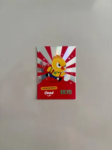 Card Figurinha Canarinho Brasil 1970