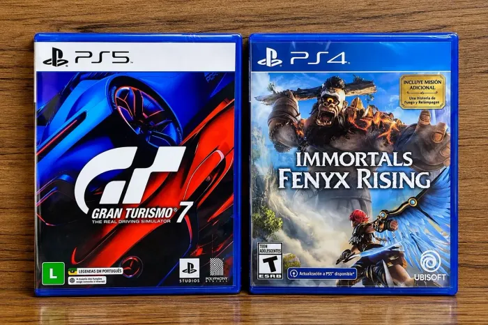 Dois jogos lacrados