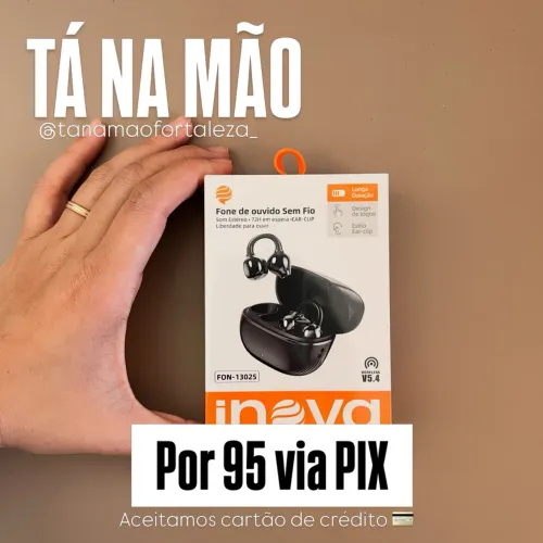 Fone de ouvido sem fio