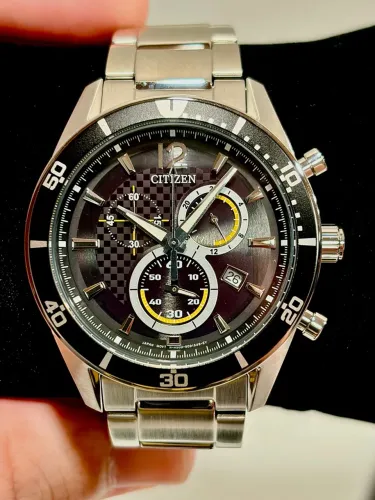 Relógio Relógio Citizen Eco-Drive Cronógrafo Original - Novo