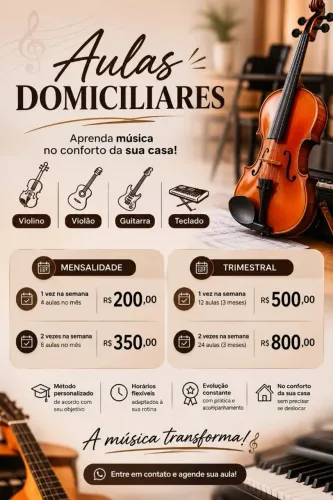 Aulas domiciliares