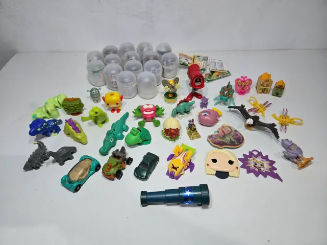 Lote Miniaturas Kinder Ovo Diversos Kinder Joy
