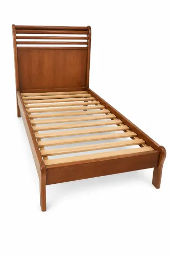 CAMA DE SOLTEIRO EM MADEIRA MACIÇA