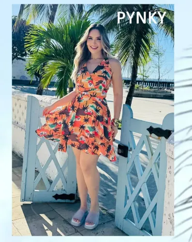 Vestido marca PYNKY - Novo com etiqueta