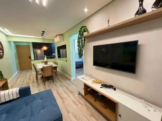 Apartamento Mobiliado para Locação  Canto do Forte, Praia Grande/SP