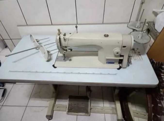 Máquina de costurar industrial profissional Ultra rápida sun special GG-8900 + Motor