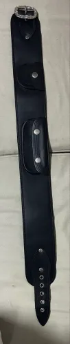 Cinto guaiaca de gaúcho em couro  - para criança - 60 cm
