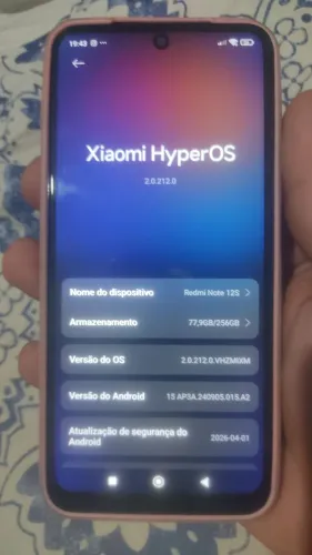 XIAOMI REDMI NOTE 12S - 256GB / 8GB RAM