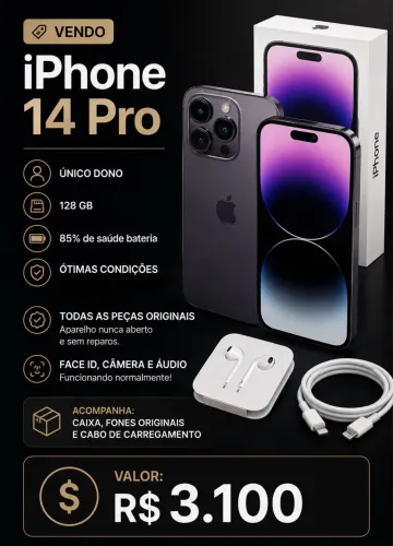 iPhone 14 Pro 128Gb 