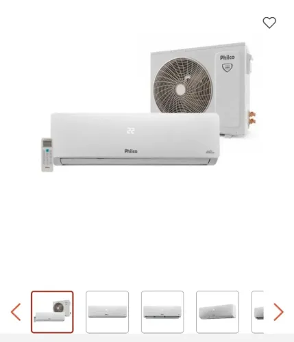 Ar Condicionado Split Inverter 9000 BTUS Philco 220v modelo PAC9FB
