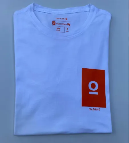 Camiseta Osklen Oceans Branca Original - P