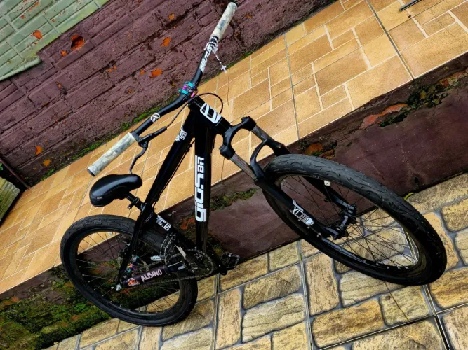 Bike Gios 4trix preto/branco