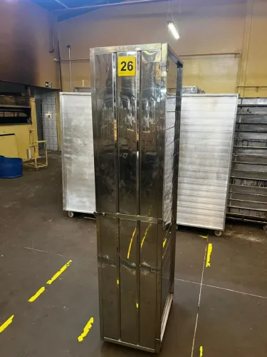 Armários inox para panificação