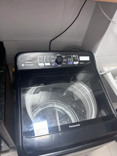 Lavadora Panasonic 12 kg - Excelente Estado - Apenas 1 Ano de Uso