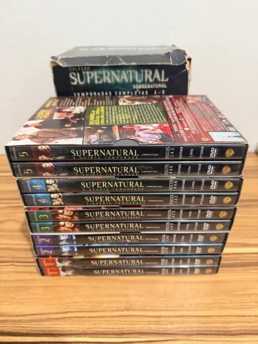 DVD SUPERNATURAL ORIGINAL SEM RALADOS