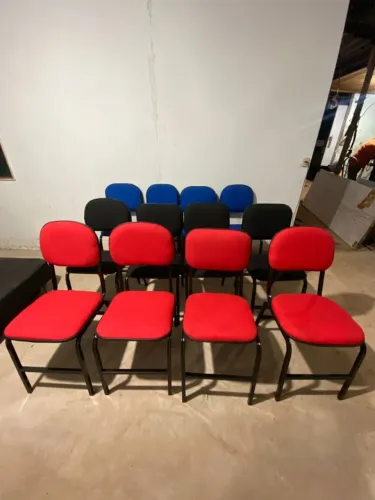 cadeira reformada varias cores 