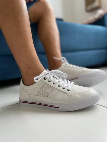 Tênis Tommy Original Couro Legítimo 