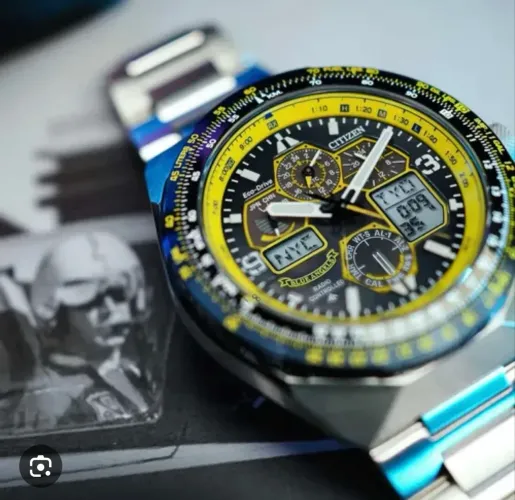 Citizen Promaster Skyhawk A-T Blue Angels JY8125-54L - Novo e Sem Uso